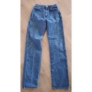 Vintage Wrangler 13MWZG Womens 9x36 Cowboy Cut Jeans Made USA High Rise 90s